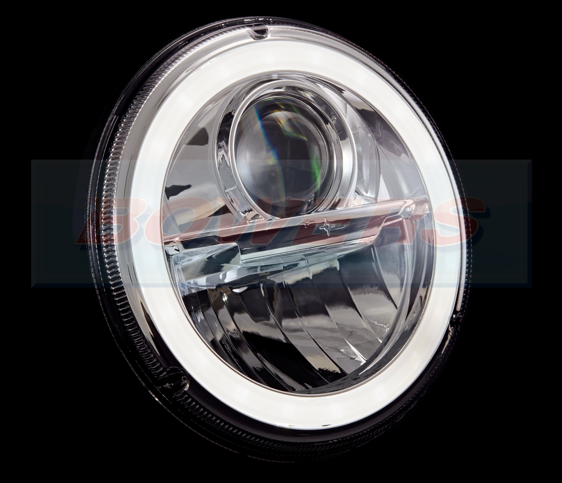 7 Inch Headlight Led Wipac 7" Inch Classic Car Mini Land Rover Full LED Headlight Headlamp